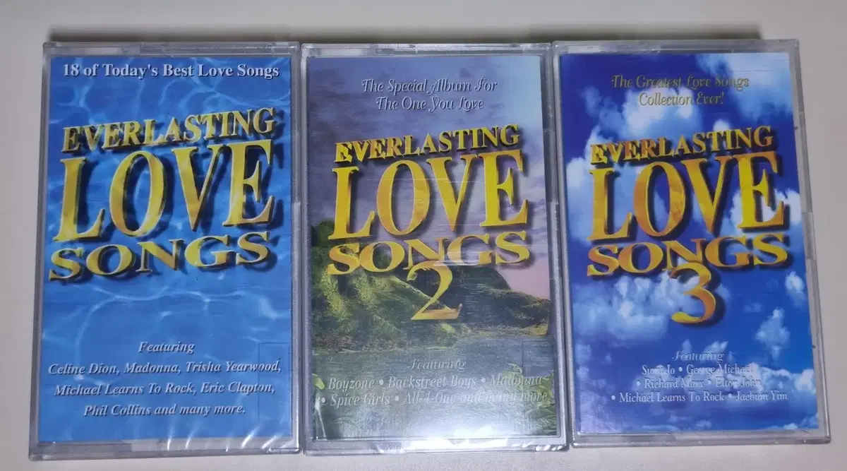 Everlasting Love Songs 1-3 (미개봉 카세트테이프)