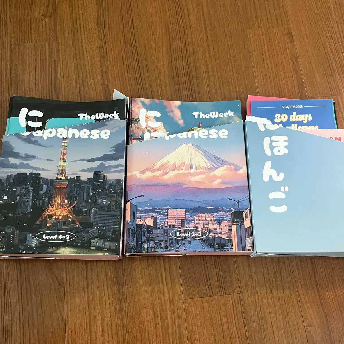 더위크 뇌새김 일본어 학습지 문제집