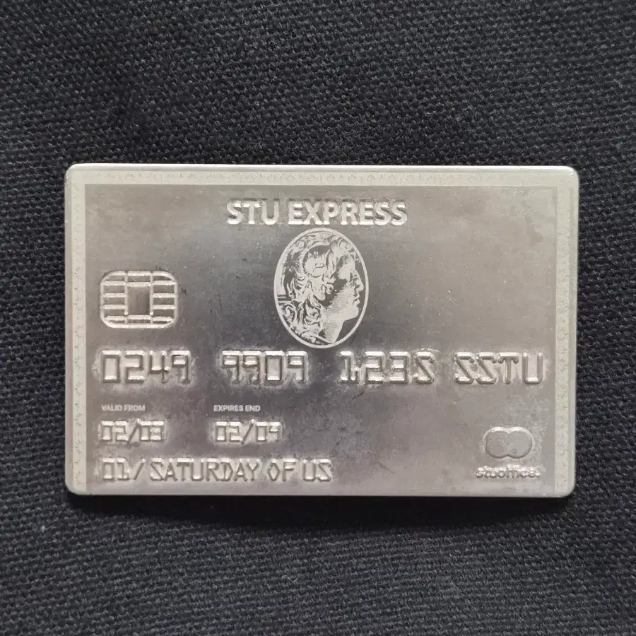 stu 메탈 크레딧 카드 클립 브로치