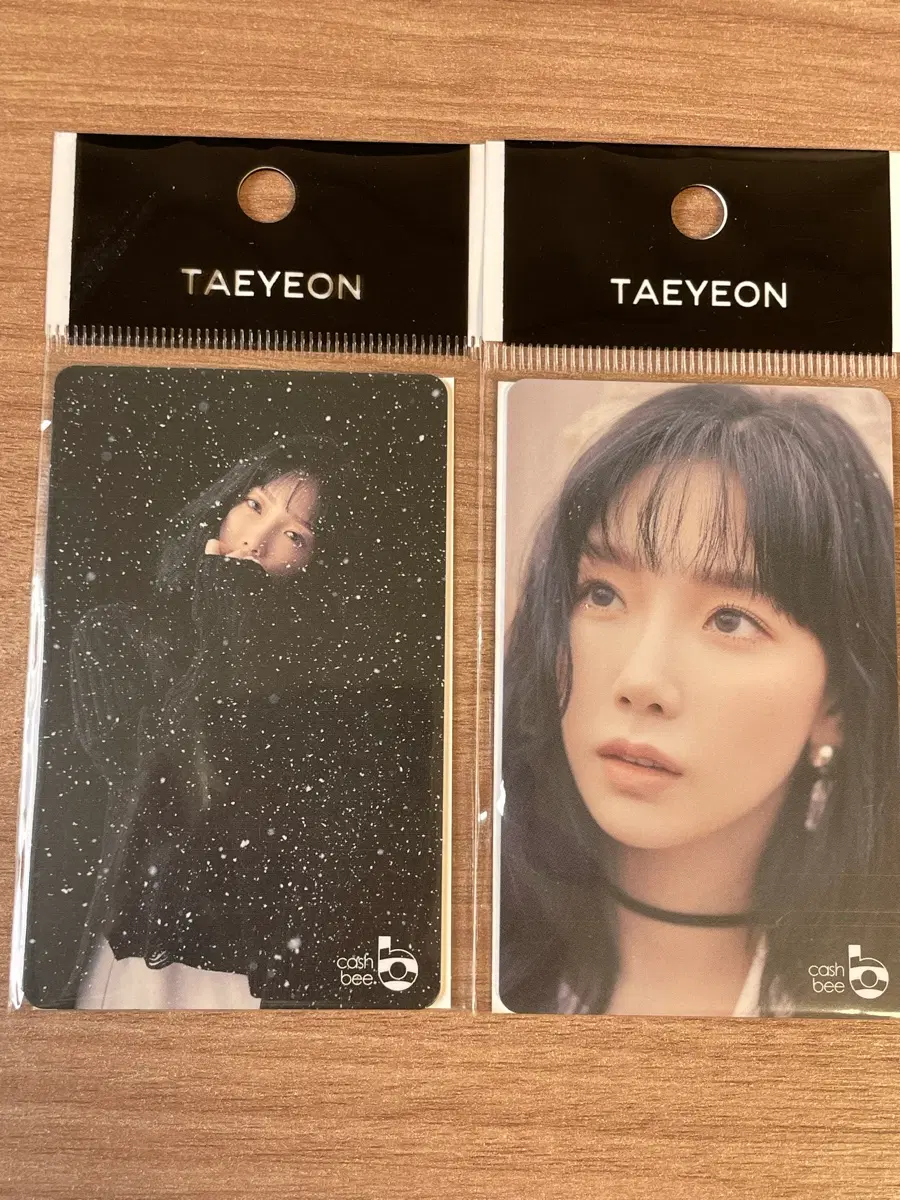 태연 캐시비 교통카드 2018 미개봉 일괄