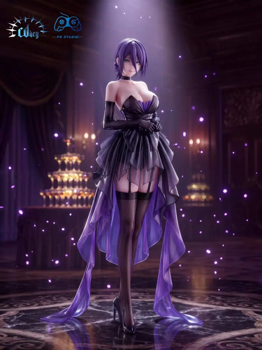 (현물)PG 레제 레진 피규어 체인소맨 레진 피규어 데블헌터
