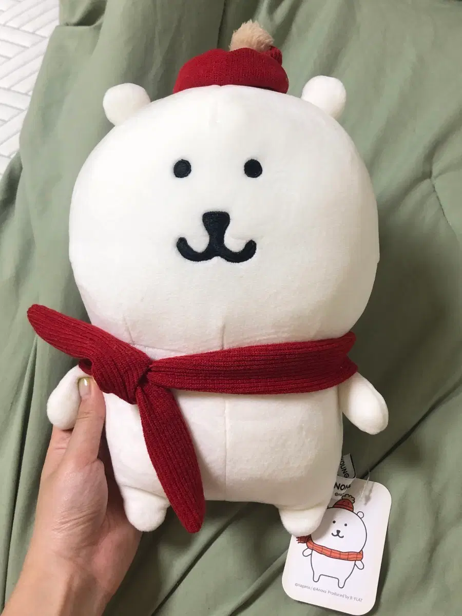 (정품, 택있음) 비플랏 겨울나기 농담곰 인형