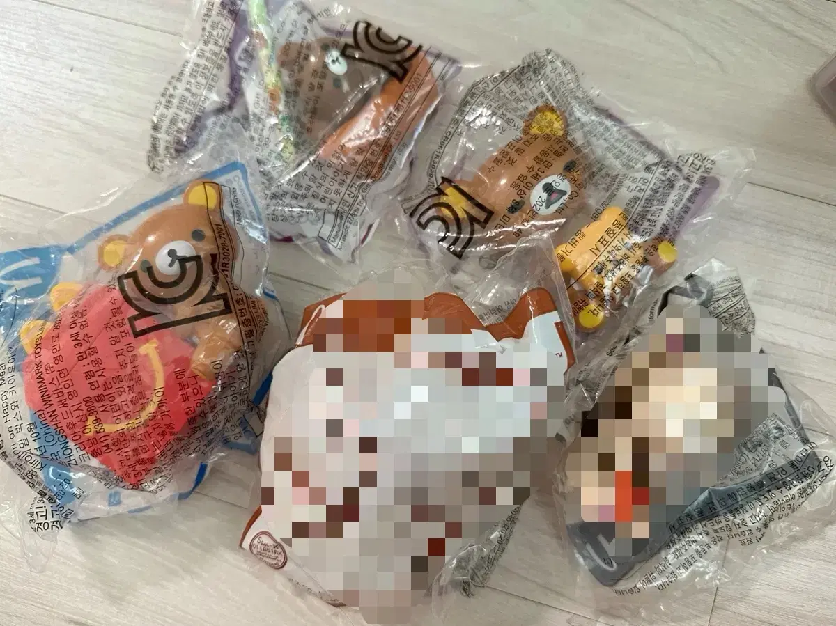 고전 리락쿠마 해피밀 장난감 (미개봉)