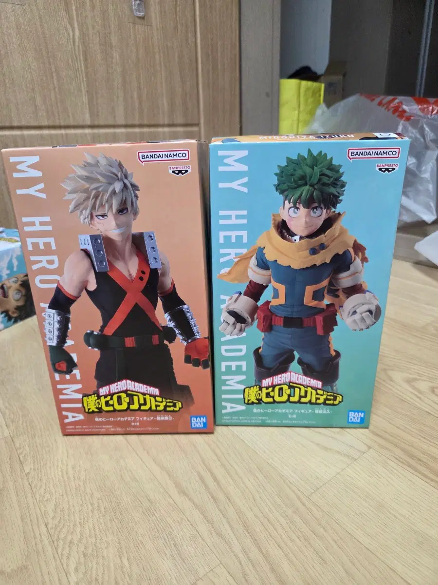반다이 MY HERO ACADEMIA 바쿠고 미도리야 세트