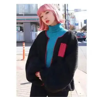 쥬에티 보아 블루종 아우터