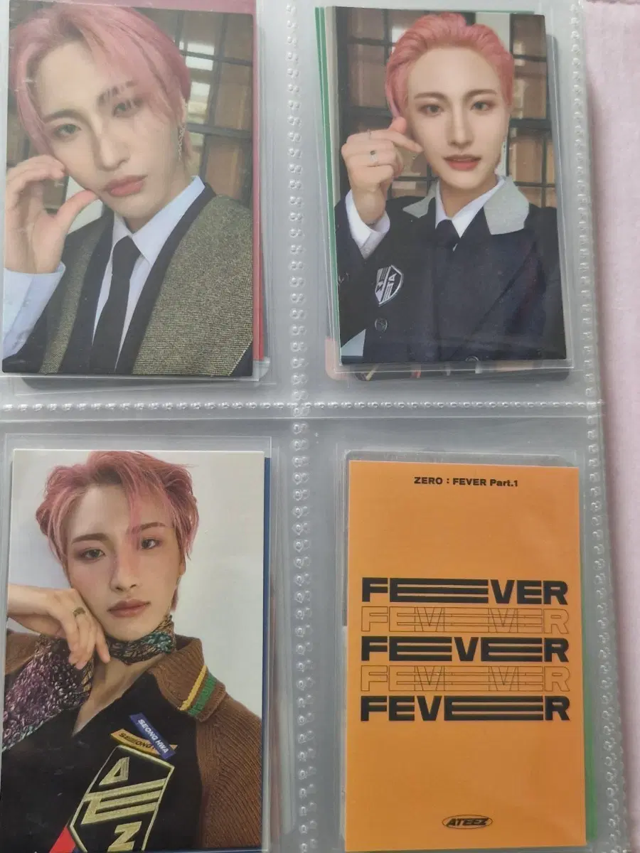 Ateez seonghwa poca set
