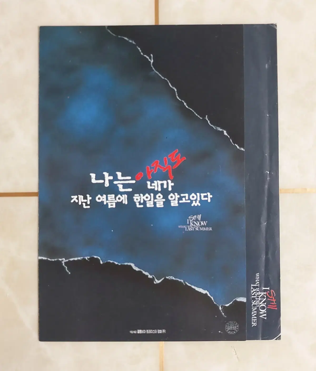 나는 아직도 네가 지난 여름에 한 일을 알고 있다 (1999년 본개봉) - 영화 전단지