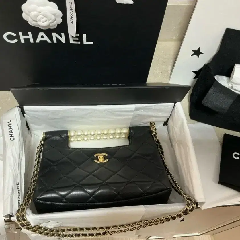 샤넬 CHANEL SS25 프리 컬렉션 램스킨 쇼퍼백 AS5413 사진 1