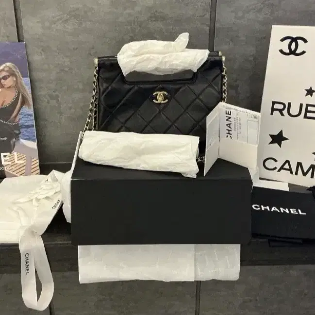 샤넬 CHANEL SS25 프리 컬렉션 램스킨 쇼퍼백 AS5413 사진 5