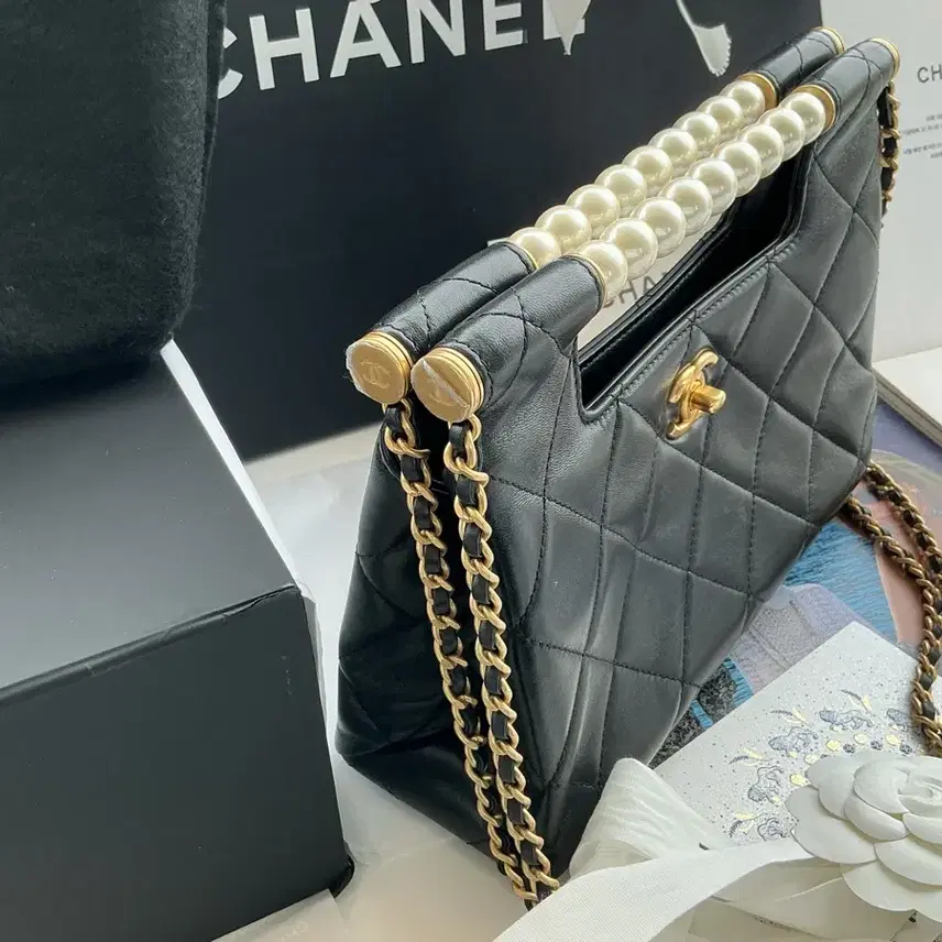 샤넬 CHANEL SS25 프리 컬렉션 램스킨 쇼퍼백 AS5413 사진 8