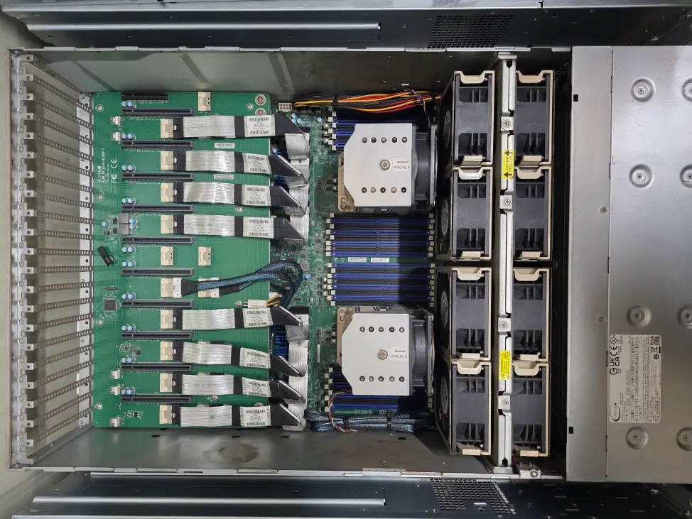 슈퍼마이크로 GPU Server 4124GS-TNR(AMD EPYC 7313*2EA/RAM 128GB/SSD 1T)