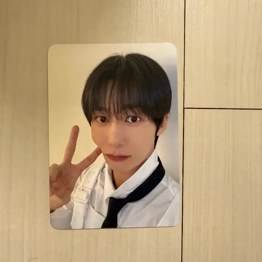 몬스타엑스 형원 사운드웨이브 미공포 특전 포카