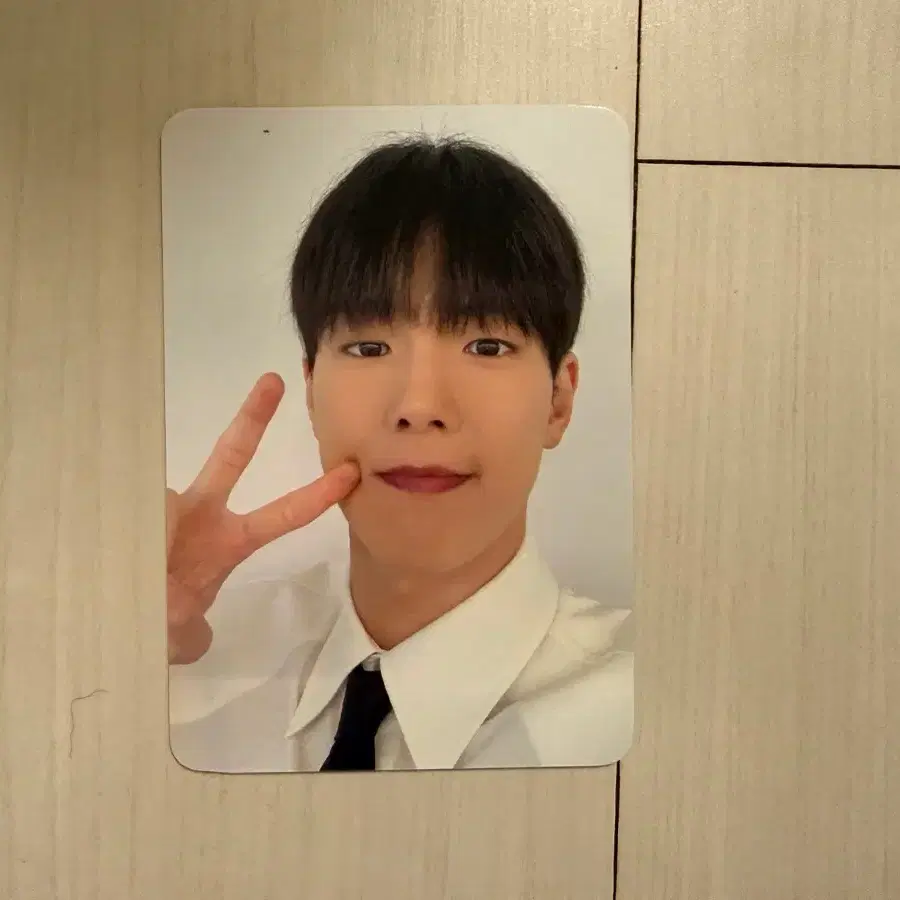 몬스타엑스 셔누 사운드웨이브 미공포 특전 포카