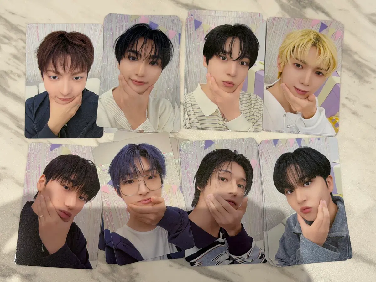 Ateez Mightyz pop up 50,000 won amount pre-order benefit 8 sheets bulk
