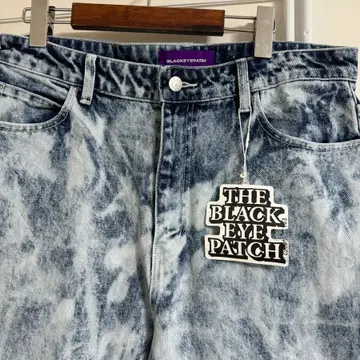 The black eye patch brush extra baggy jeans indigo 34사이즈 | 데님