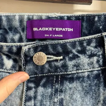 The black eye patch brush extra baggy jeans indigo 34사이즈 | 데님