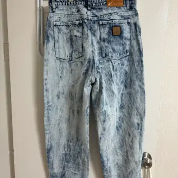 The black eye patch brush extra baggy jeans indigo 34사이즈 | 데님