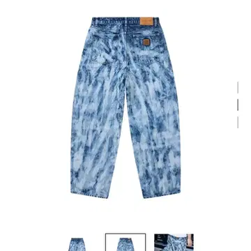 The black eye patch brush extra baggy jeans indigo 34사이즈 | 데님