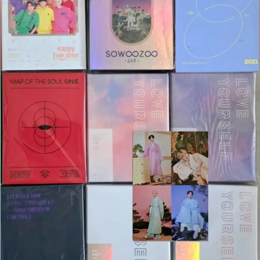BTS DVD 블루레이 9개 일괄
