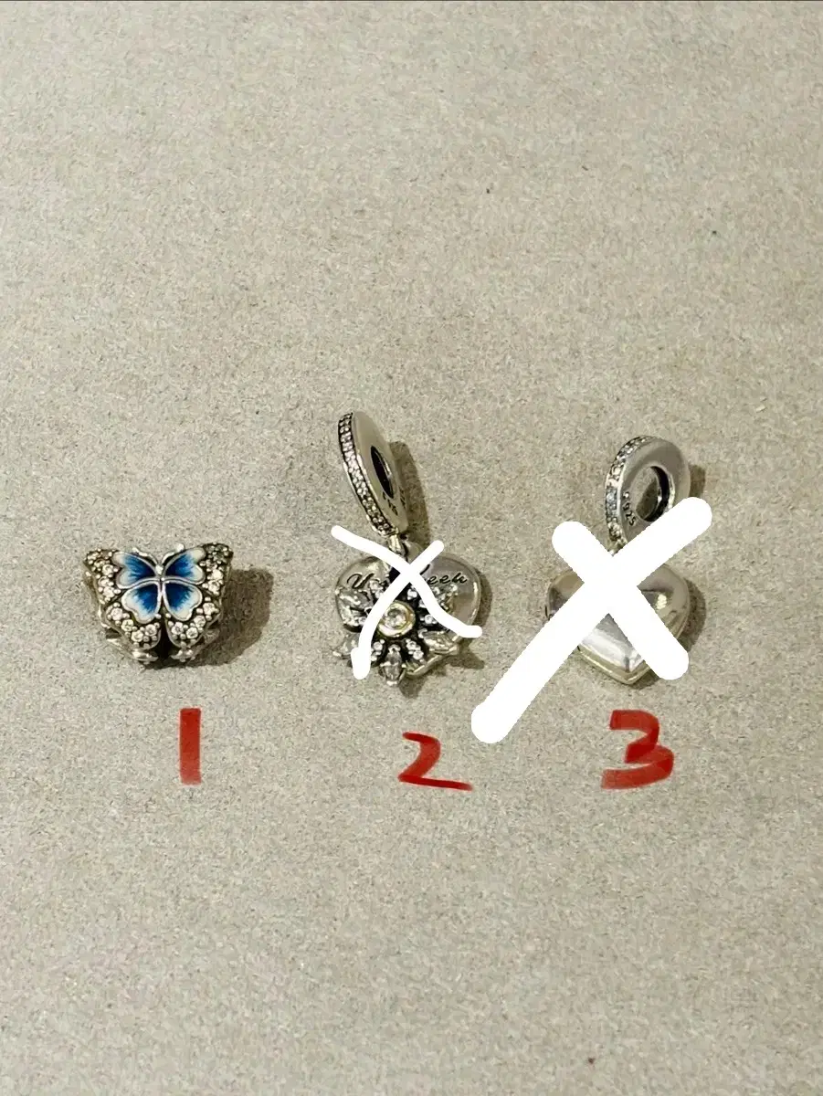 판도라 정품 참 Charm 925실버 28