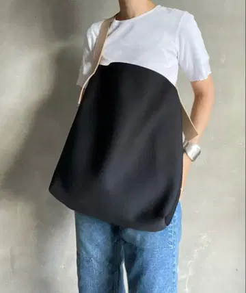 blkby 원 숄더 토트 백