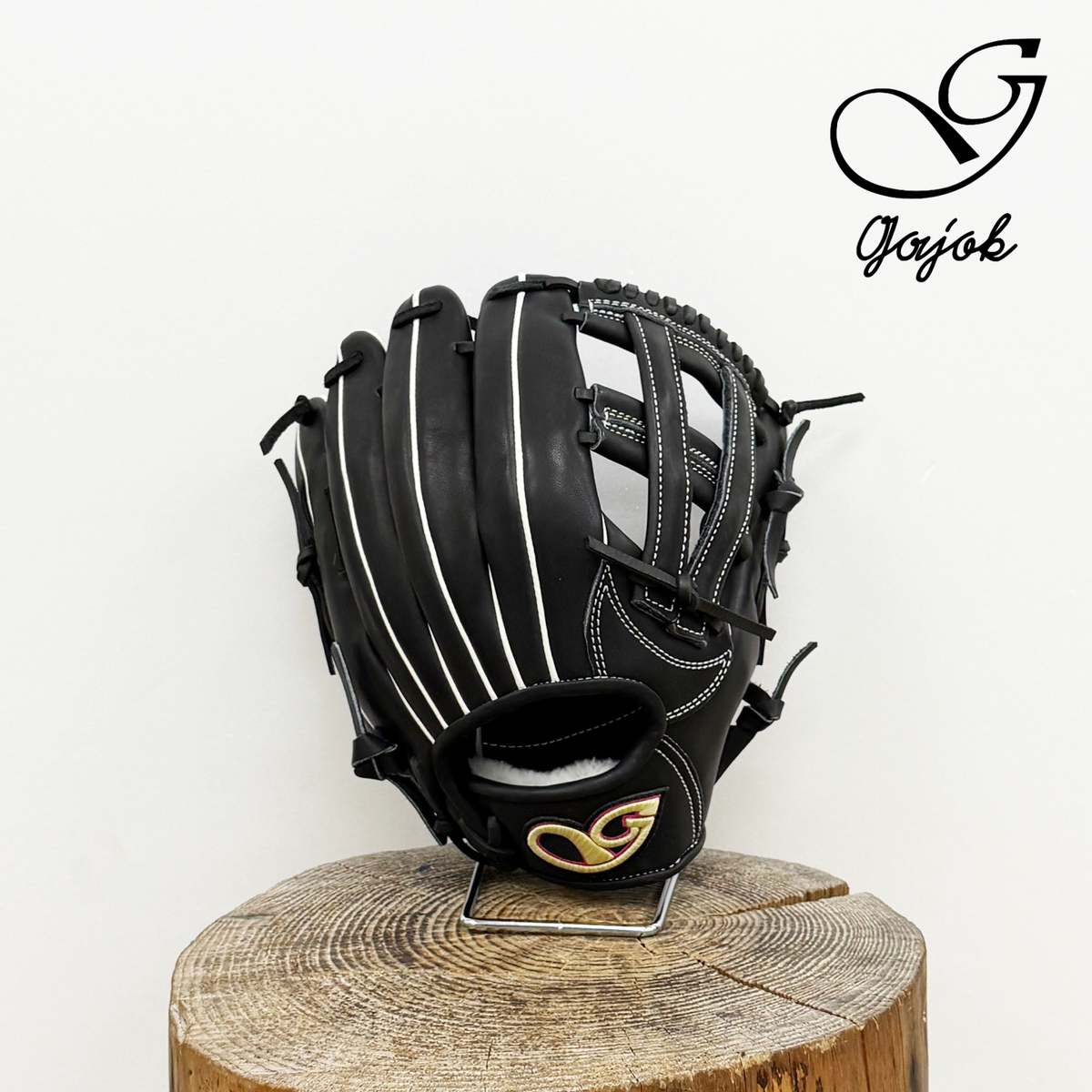 가족베이스볼 내야글러브 (블랙) 새 상품 11.75인치 Japan Steer Leather TS생산제품