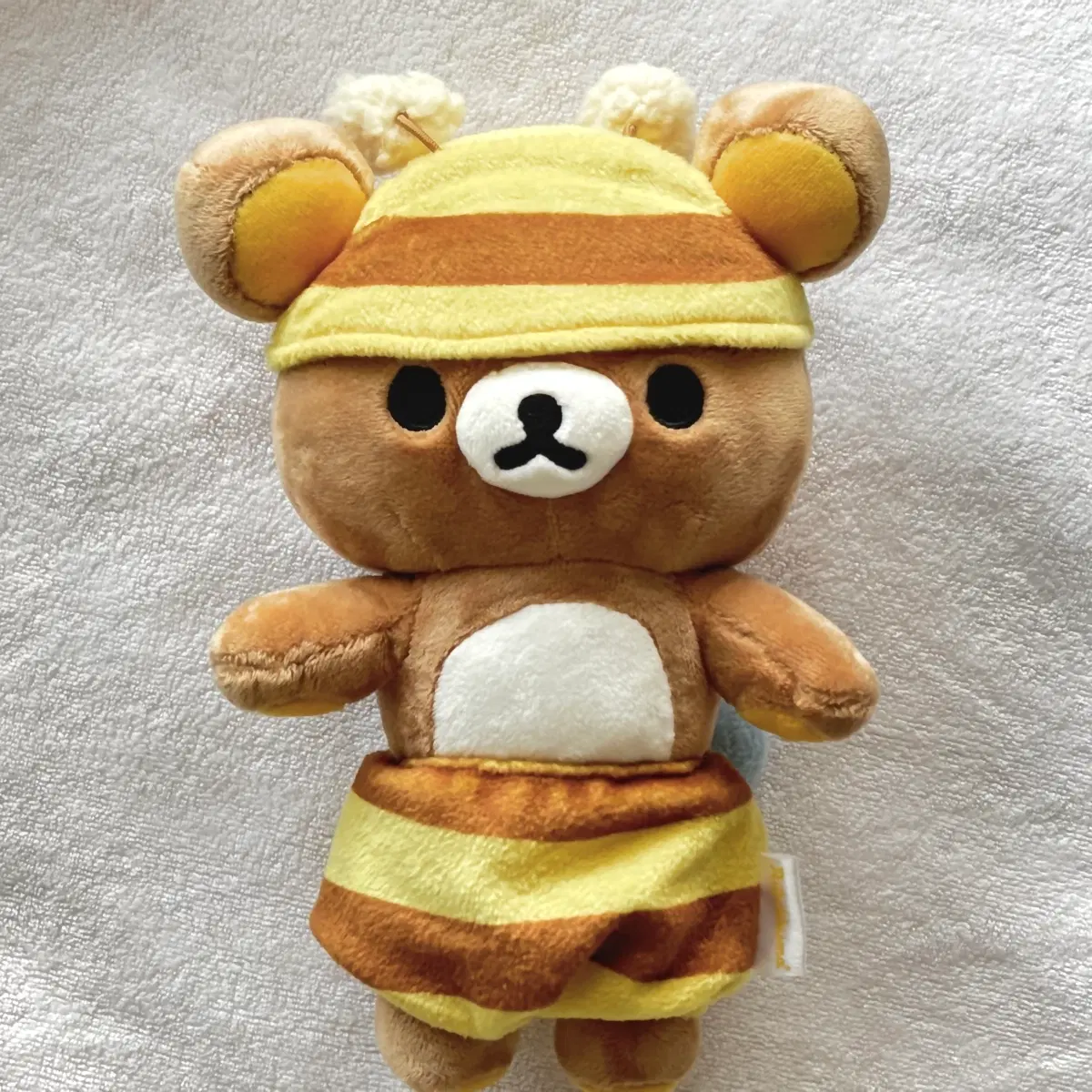 고전 정품 꿀벌 리락쿠마 인형 21cm
