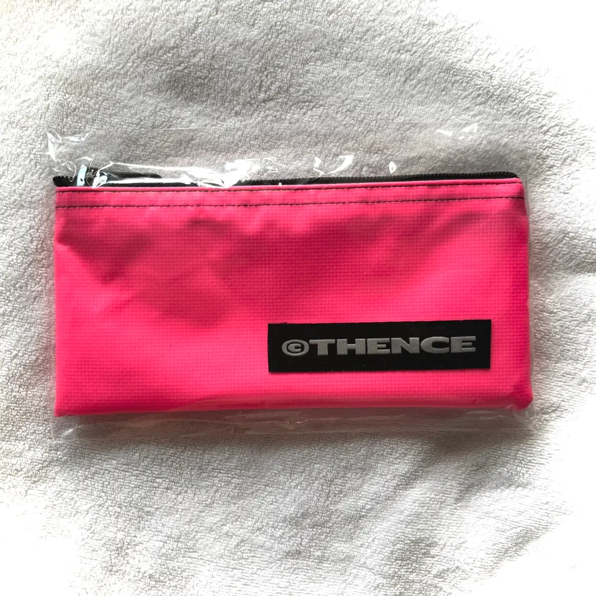 THENCE 덴스 파우치 핑크 펜슬 케이스 필통