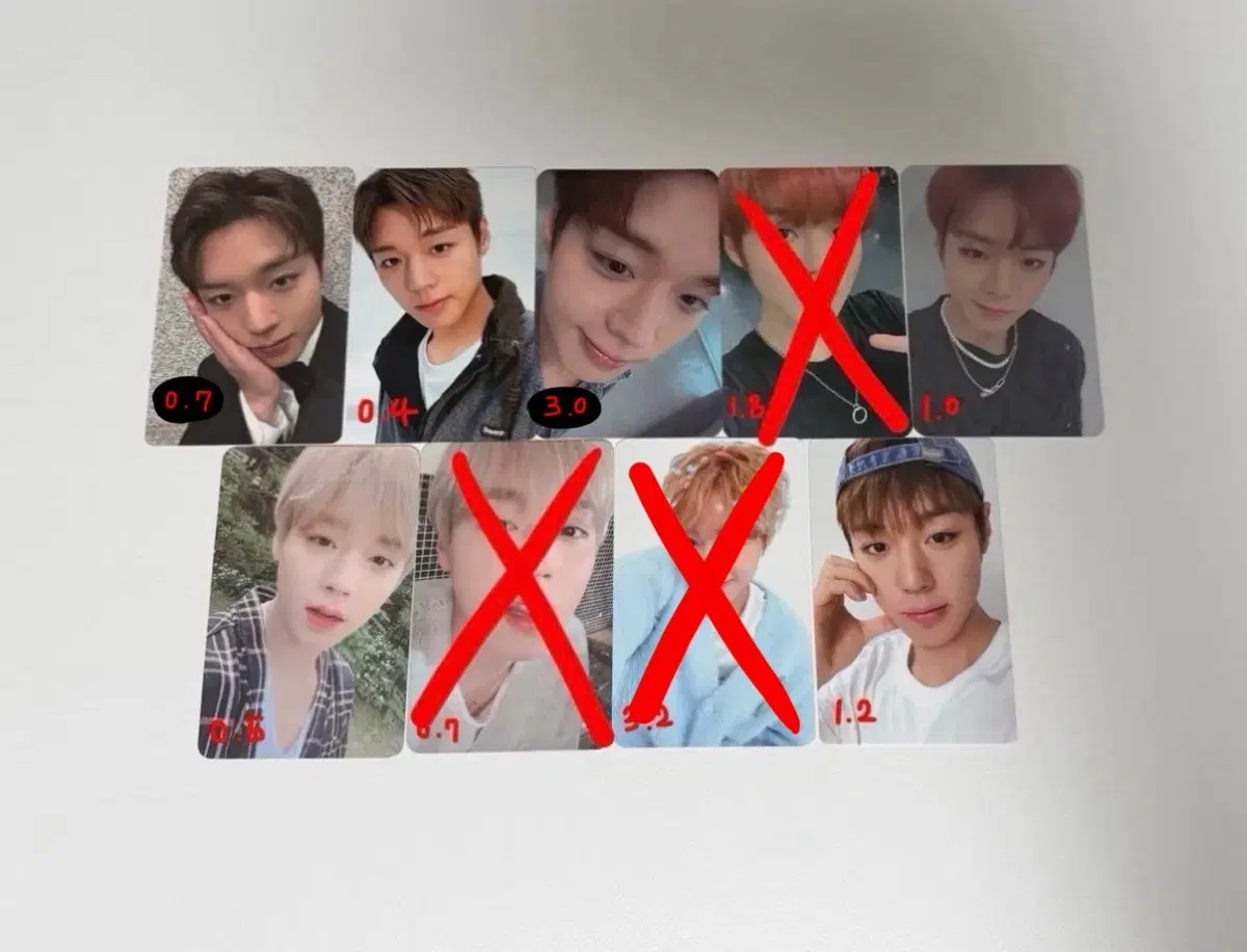 박지훈 포카 양도 더벤티 생일 슈드 시그 특전
