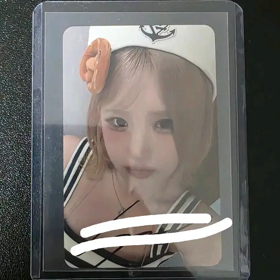 프로미스나인 송하영 JJ뮤즈 영통특전 사인포카
