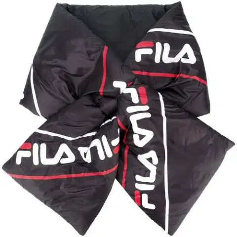 FILA pad quilted scarf