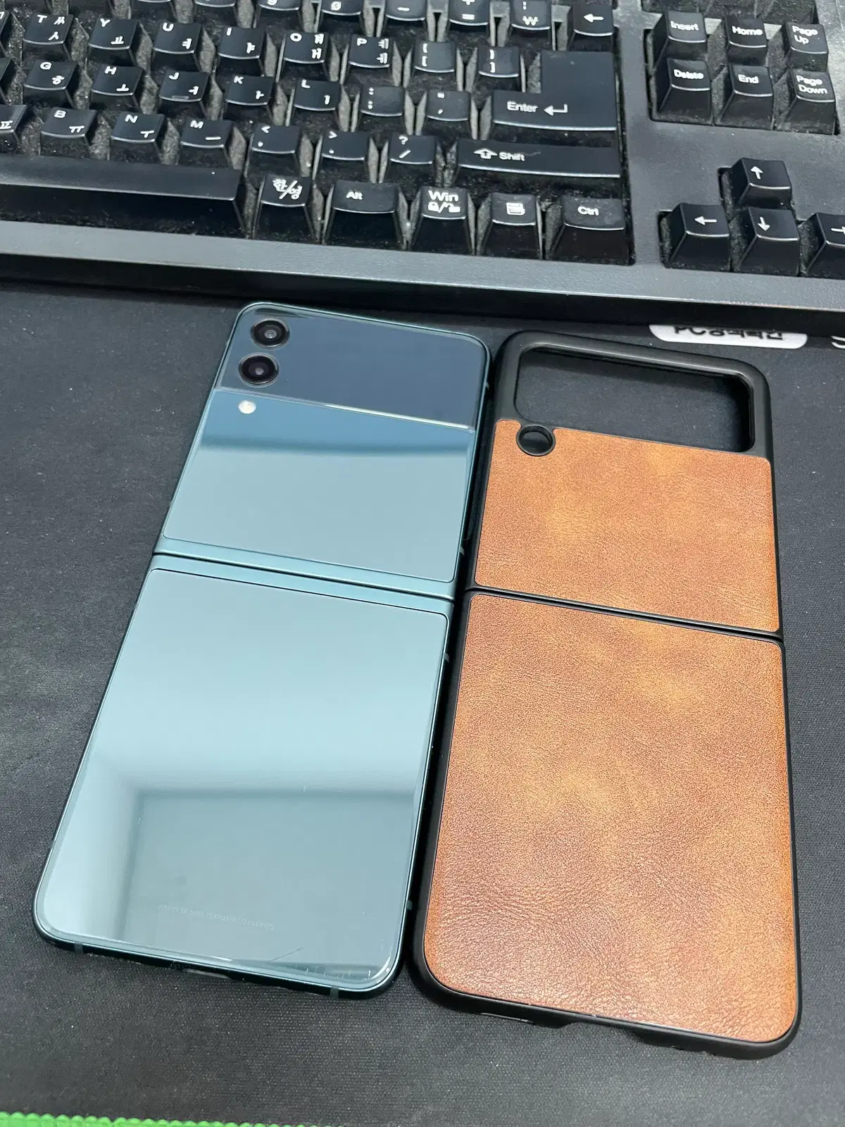갤럭시Z플립3 그린 256GB 무잔상 상태좋은 중고15만1000원팝니다