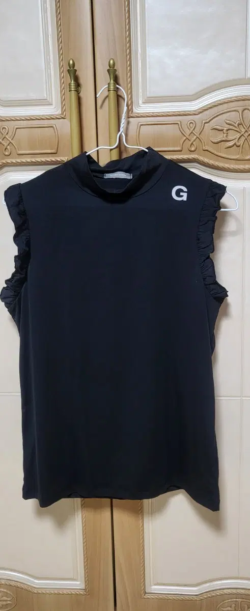 G 골프웨어 여성 반팔 블랙