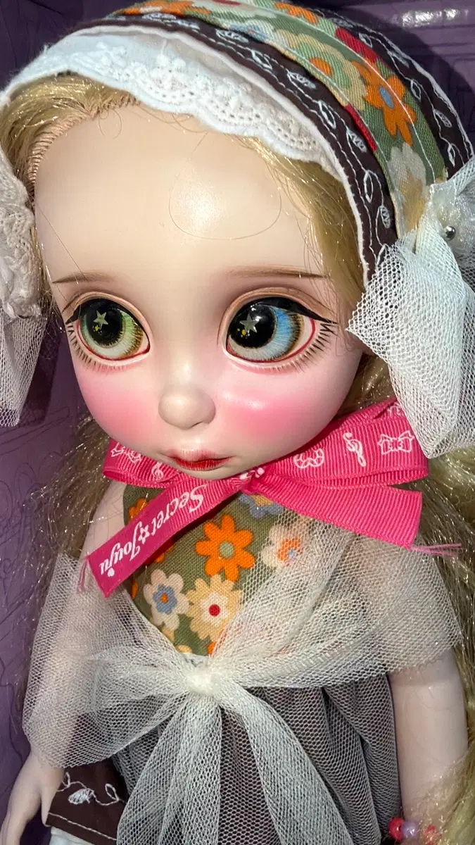리페인팅 라푼젤 베이비돌