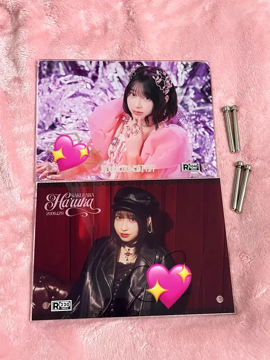 Q-to Sakuraba Haruka genuine sign A prize Acesta acrylic stand Cutie Street Cutie Street