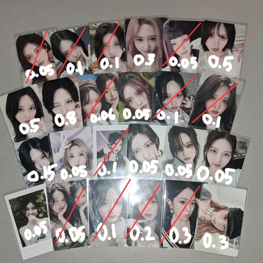 아이브 가을 유진 레이 원영 단장즈 포카 판매 교환 양도해요