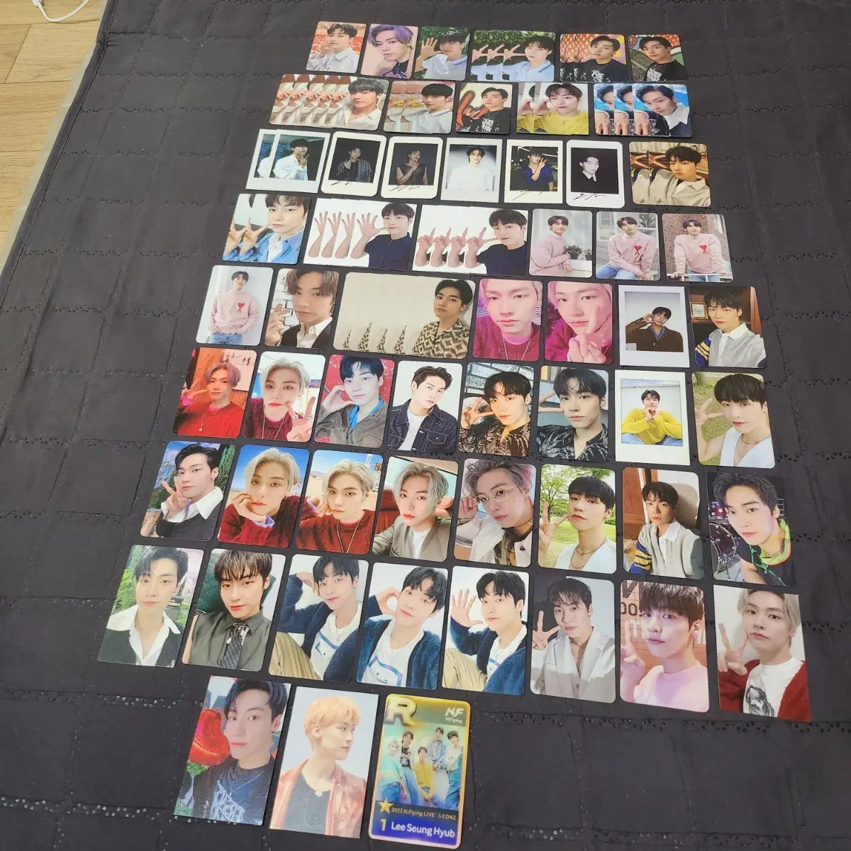 N.flying broadcast album unreleased photocard pre-order benefit tc print photos goods poca wts