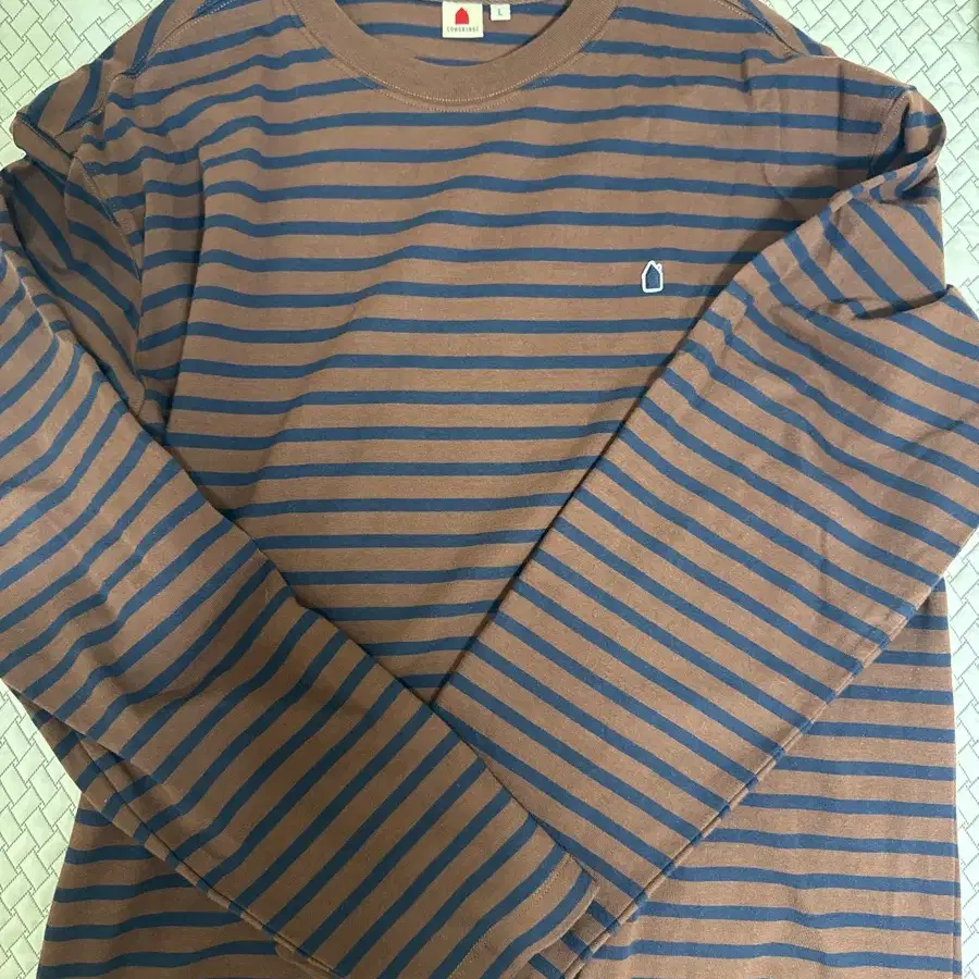 꼬모니노즈 스트라이프 롱슬리브(L size)