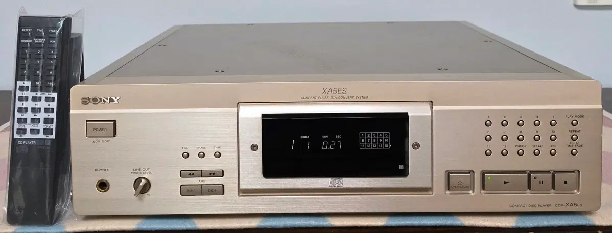 소니 CD 플래이어 CDP-XA5ES