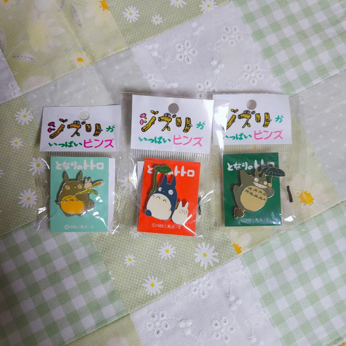 [일본정품] 일괄 지브리 토토로 뱃지