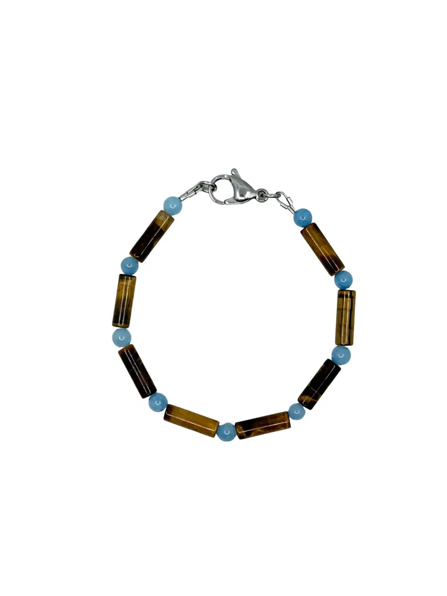 Tiger blue bracelet