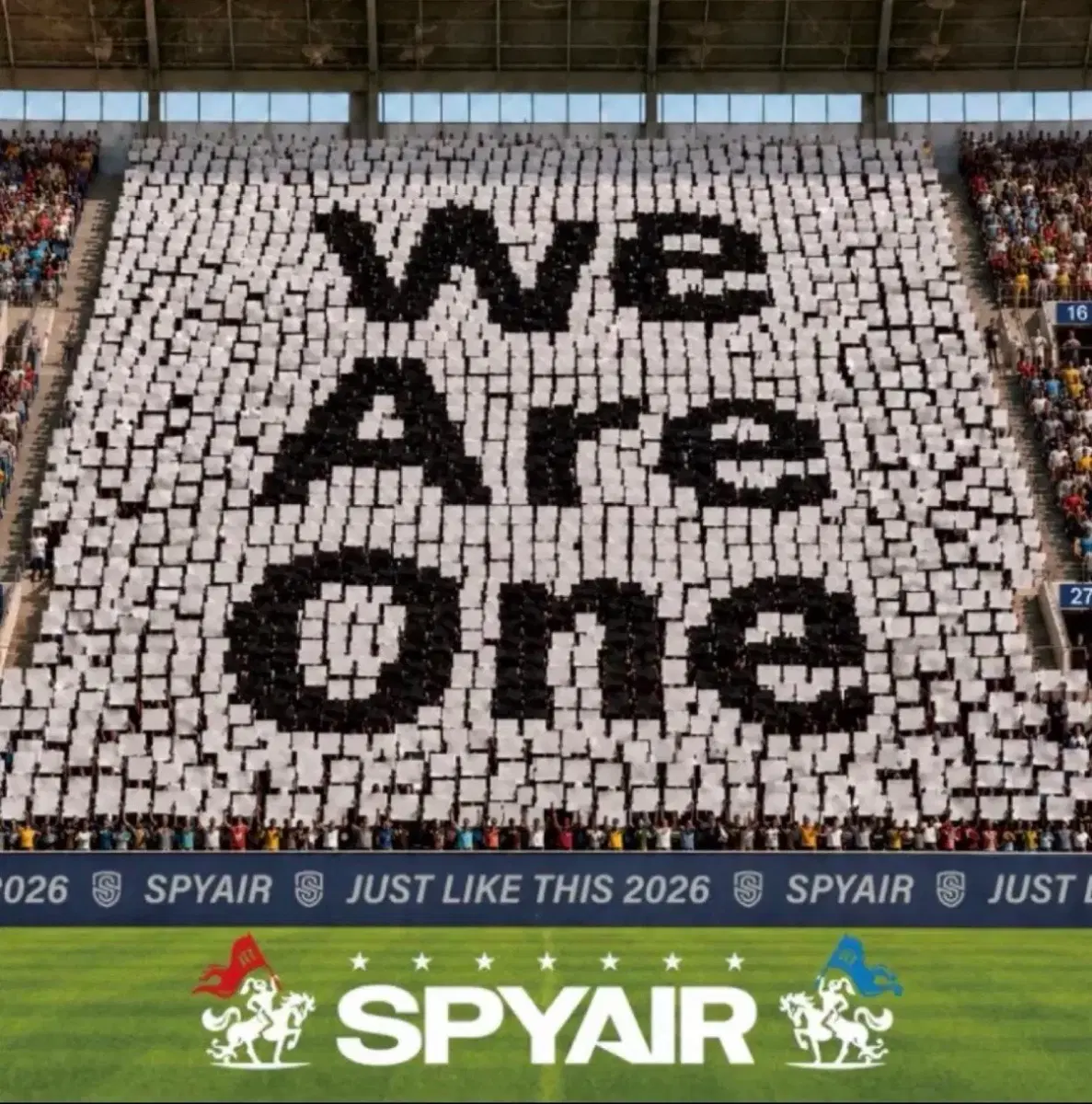 CD+스티커 미개봉) Spyair 스파이에어 we are one 위아원