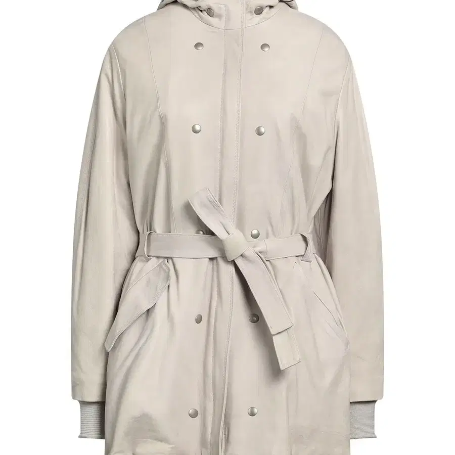 Giorgio Brato Brushed Calf Leather hooded Jacket