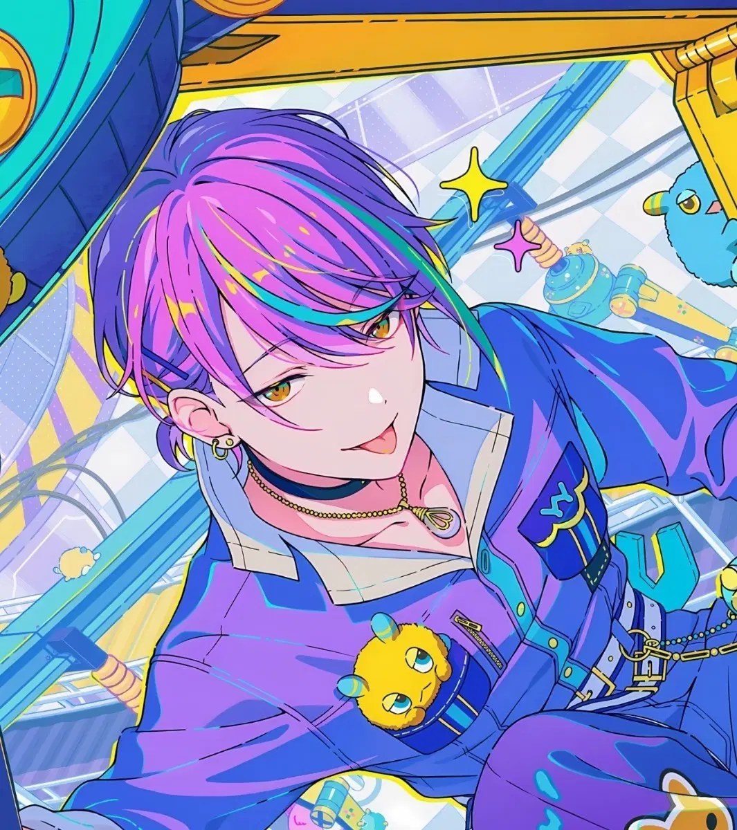 구함) 프세카 카미시로 루이 아이리드 각후 캔뱃지