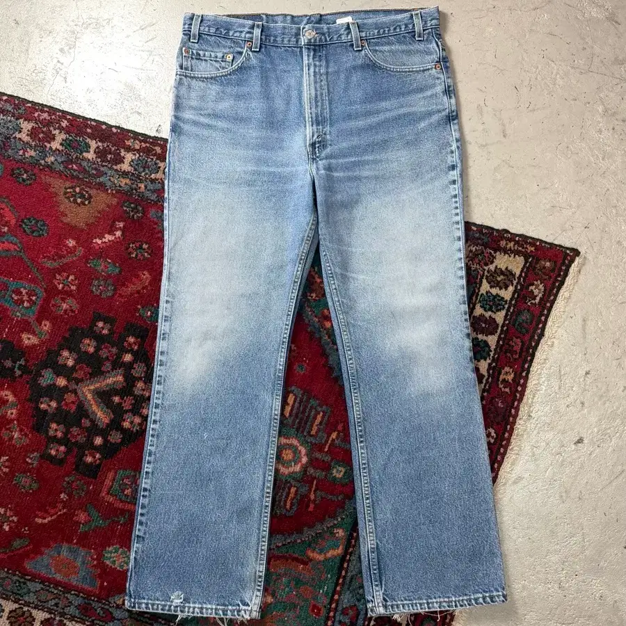[40] 90's USA Made 리바이스 517 오렌지탭 부츠컷 중청