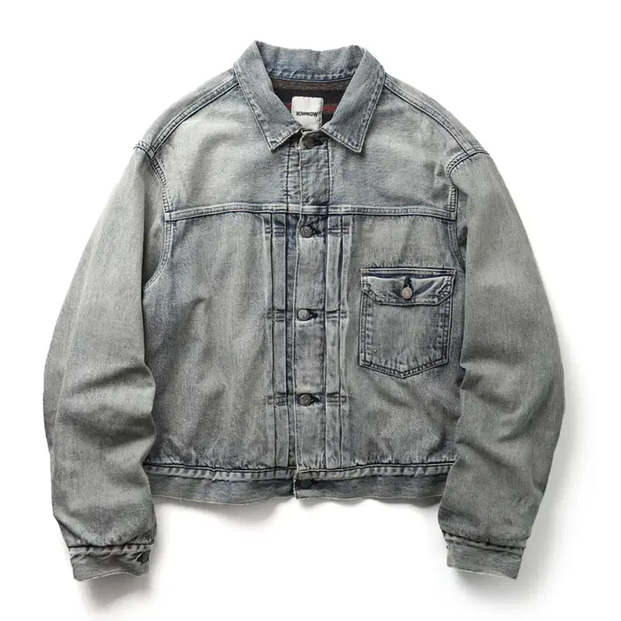 BOWWOW Blanket Lined Denim Jacket Aging
