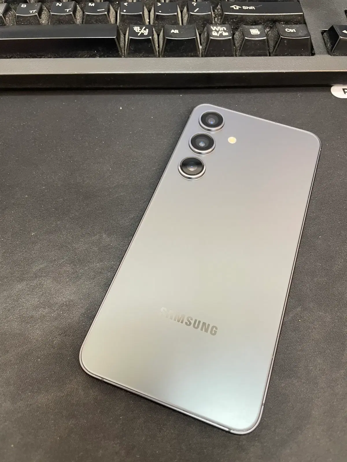 갤럭시S24 블랙 256GB 무잔상 상태좋은 중고46만4천팝니다