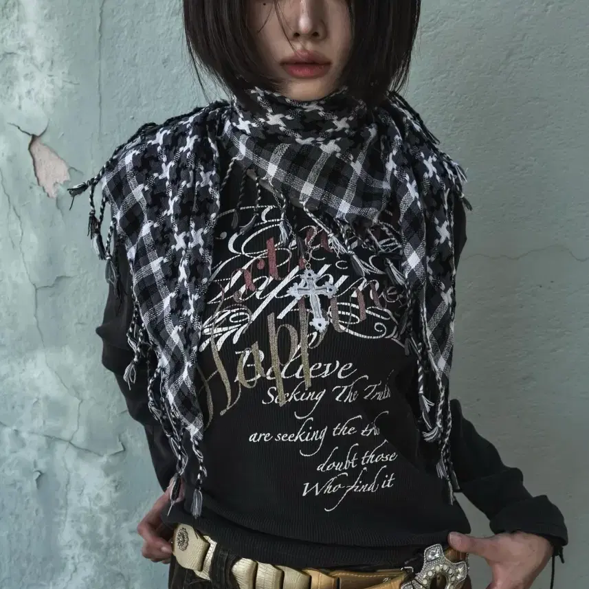 Printed Black Longsleeve
