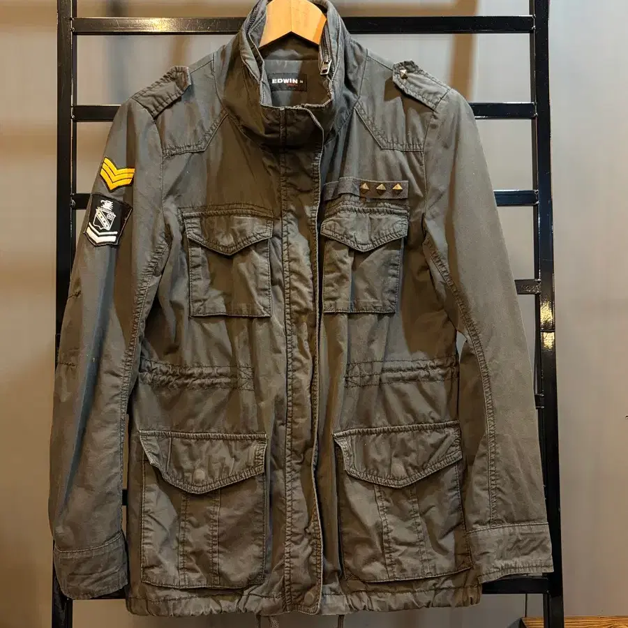[S] 에드윈 EDWIN M65 밀리터리 필드 자켓 4.9