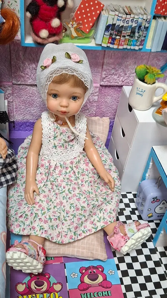 Paola Reina clothes, handmade dress